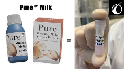 Cell-cultured milk is Pure™ Milk