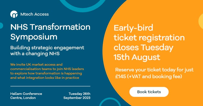 Early bird rate tickets are available until Tuesday 15th August