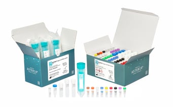 Instrument-free, intuitive and for instant use the Asteria© scRNA-seq benchtop kit.