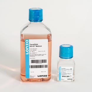TheraPEAK 293-GT media system for suspension HEK203 cell lines
