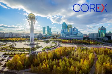 New COREX Logistics office in Almaty, Kazakhstan May 2021